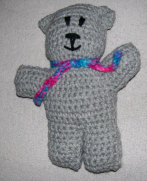 One of my Crochet Bears from my class.