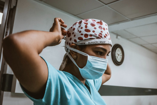 Before the 2020 COVID-19 Pandemic, masks were for medical professionals Before the 2020 COVID-19 Pandemic, masks were for medical professionals