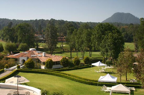 Avandaro golf resort and spa.  In the hills above Valle de Bravo.  A premuim resort.