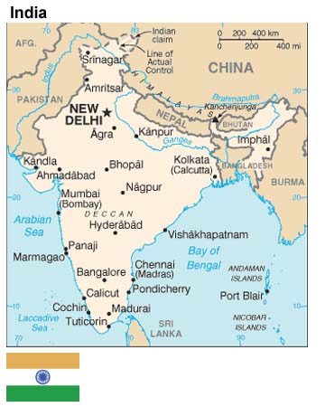 Map of India