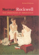 Famous Norman Rockwell portrait of a young girl comparing herself to Jane Russell.