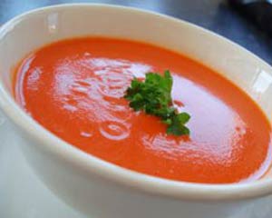 If you've never had it you won't believe how great fresh cream of tomato soup tastes. 