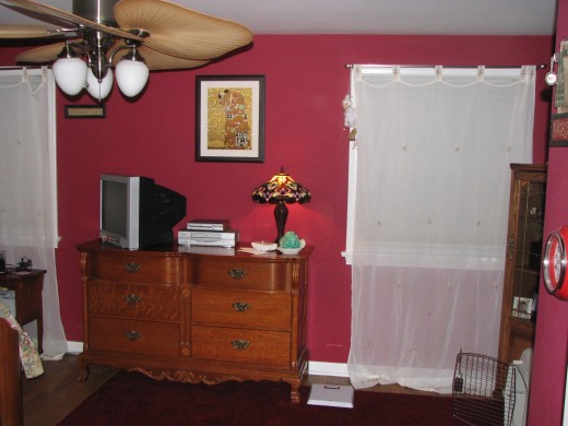 You see this as you enter the room
