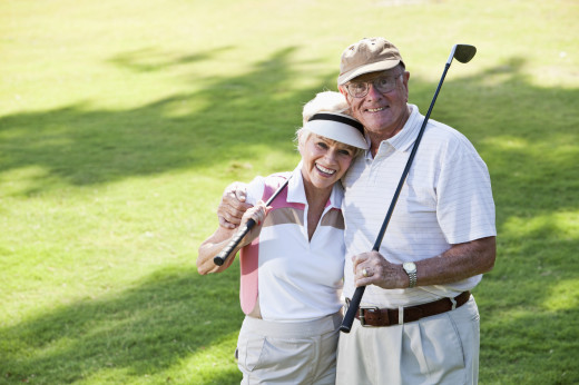 Golf has always been a popular sport for seniors. You get lots of exercise in fresh air at your own pace