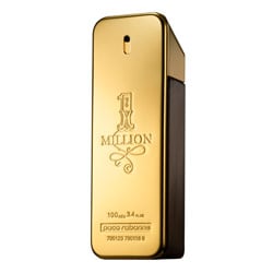 Paco Rabanne 1 Million, shaped like a gold bar