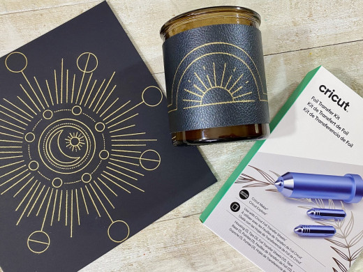 The Cricut Foil Transfer Kit makes it easy to create a foiled project with tools that attach directly onto your Cricut cutting machine
