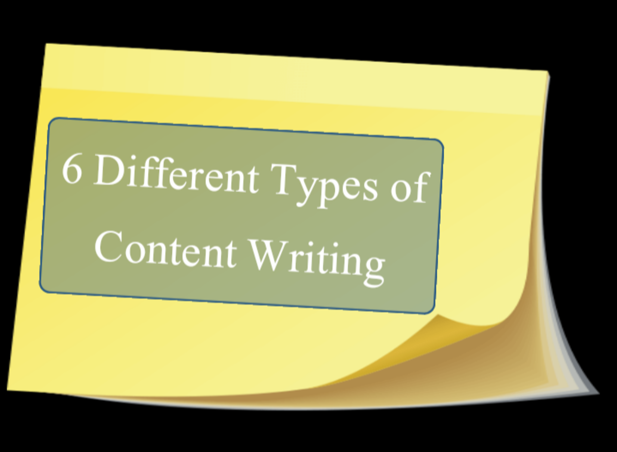 6 Different Types of Content Writing You Need to Know