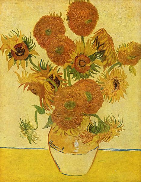 Vincent Van Gogh's "Sunflowers"