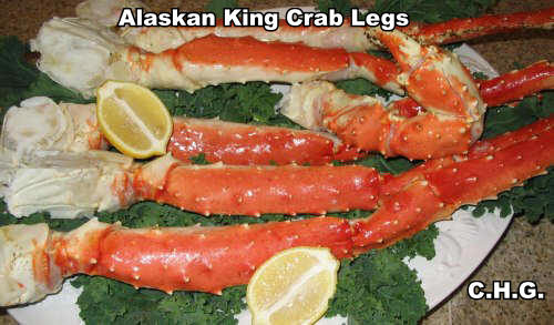 Delicious King Crab Legs