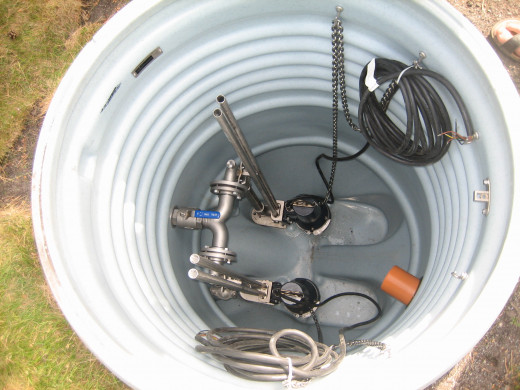 Sump pumps exist in Iowa, because it has a water table. Arizona didn't have water, so no sump pumps either.