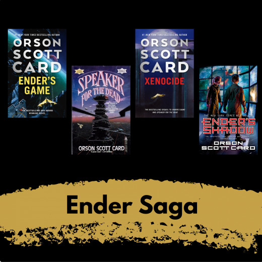 The Ender Saga series of books, including Ender's Game, is arguably Orson Scott Card's most well-known work.