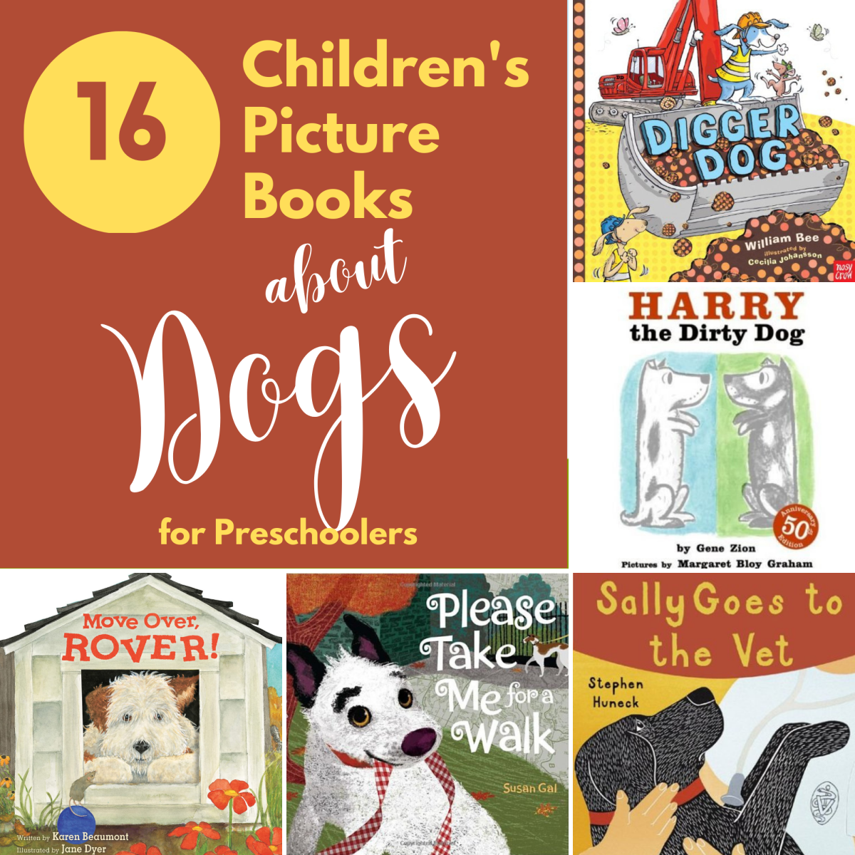 16 Children's Picture Books About Dogs for Preschoolers