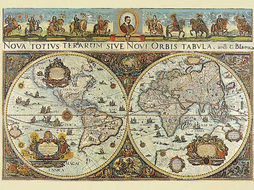 Ravensburger's 1665 World Map Jigsaw Puzzle