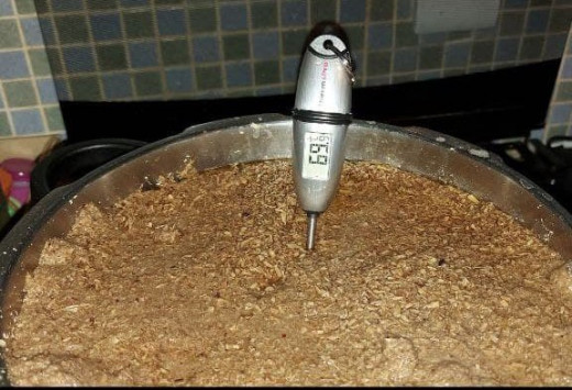 Sterilize the Mushroom Substrate