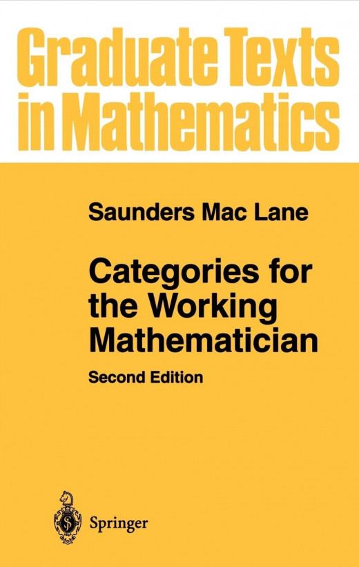 Categories For Working Mathematician: By Saunders Mac Lane