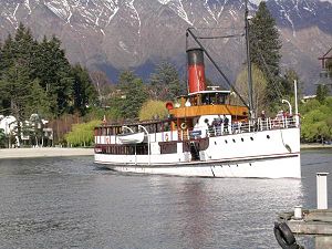 Lady Of The Lake-HMVS Earnslaw ,Queenstown, New Zealand