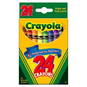 Crayola Crayons - A Classic Kids Crayon and Popular too.  Crayola image copyright Crayola 2009.