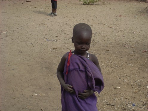 Masai child