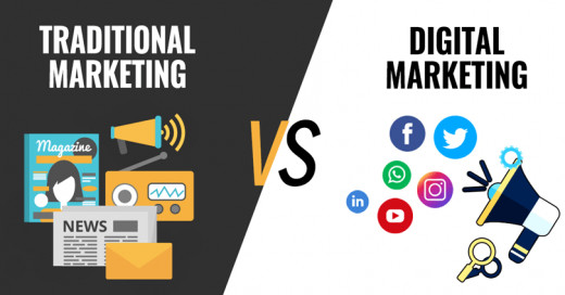 Traditional Marketing Vs. Digital Marketing Traditional Marketing Vs. Digital Marketing