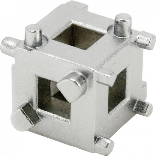 Brake piston cube - can use a pair of pliers or a g clamp to wind back the brake piston if need be.