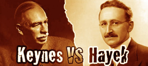 Keynes vs Hayek: Battle of Economic Theories