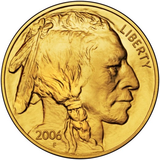 American Gold Buffalo Coin Obverse