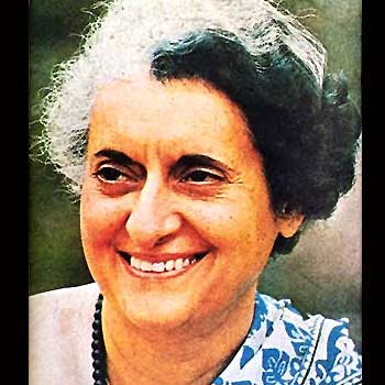 Iron Lady of India.