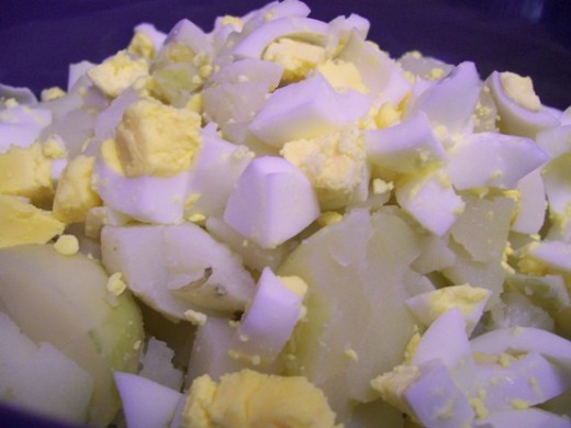 hard-cooked eggs