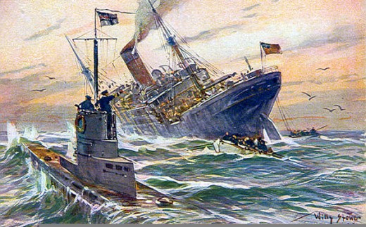 WW1 German Submarines