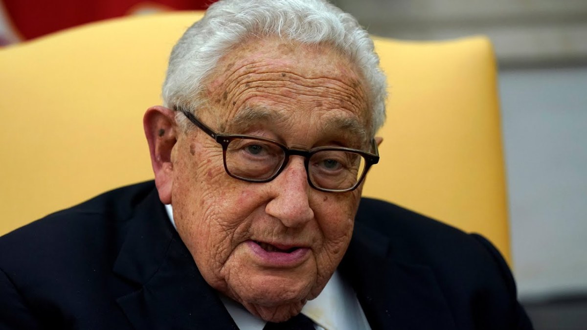 Looking Back at the Life of Henry Kissinger
