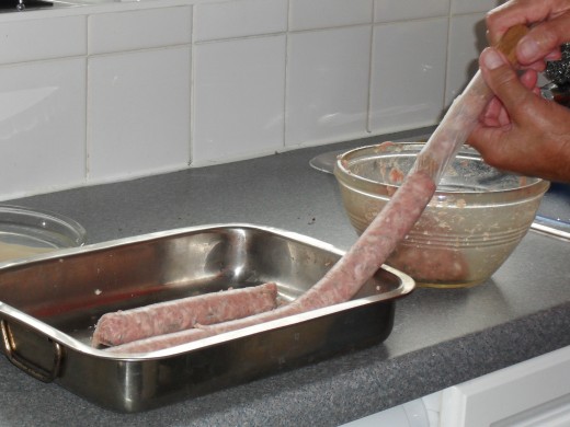 Completed sausage