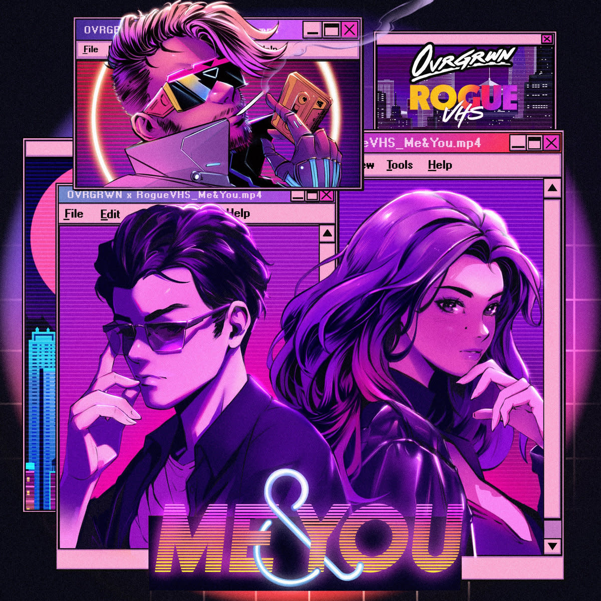Synth Single Review: “Me & You” by Rogue VHS
