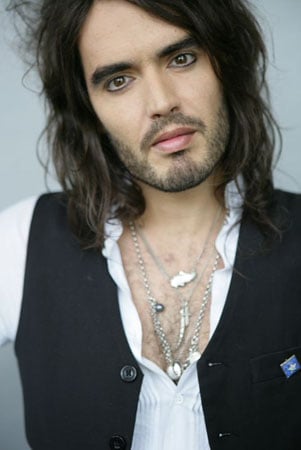 If you don't know who Russel Brand is, YouTube him immediately. Hilarity will ensue. 
