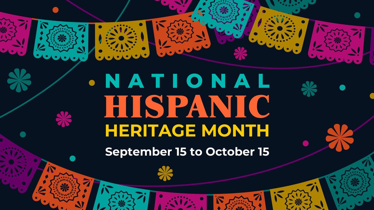 National Hispanic Heritage Month September 15 to October 15. 2024.