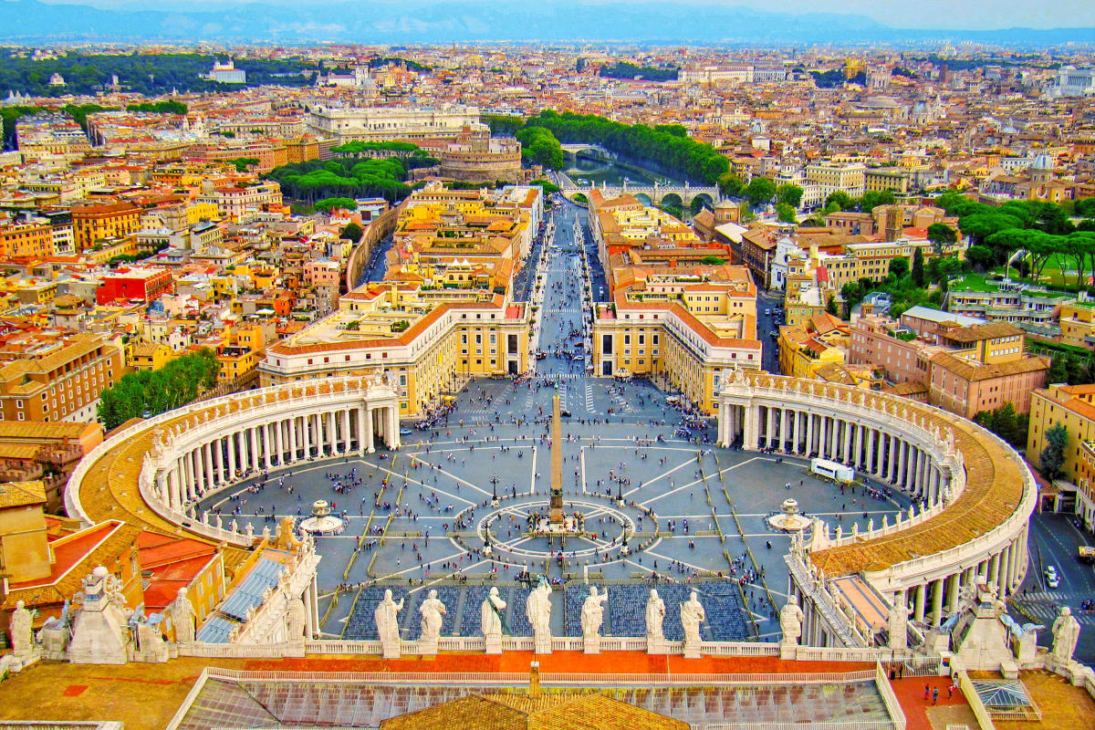 The Vatican City, The Smallest Country in the World