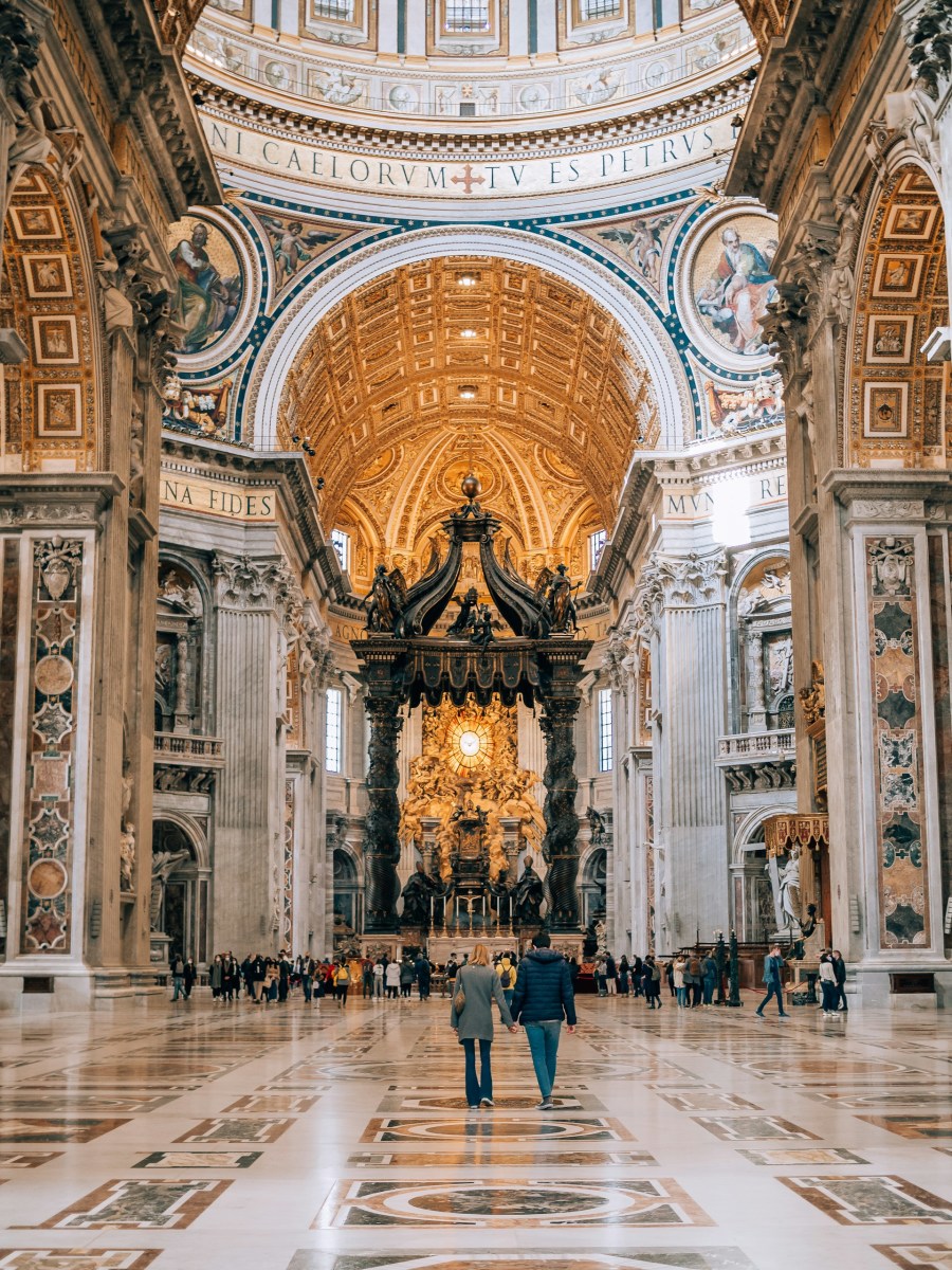 St Peter’s Basilica, Vatican City: Catholicism was once the embodiment of European Christianity.