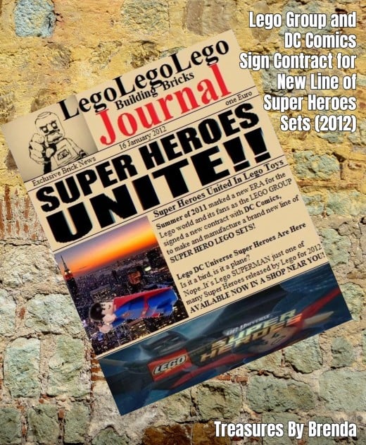 Lego Group and DC Comics Sign Contract for New Line of Super Heroes Sets (2012).