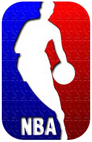 The famous NBA logo.