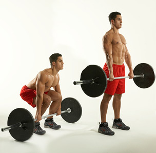 Increase your deadlift weight a little.