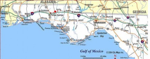 The northwestern panhandle rural area of Florida was to become our new home.