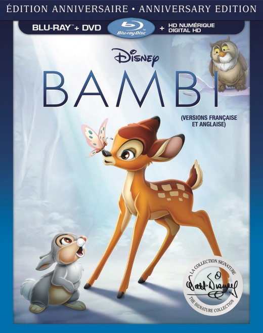 Walt Disney's Bambi Movie Review.