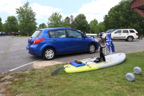 Upgraded to inflatable Pedalboard for exercise Good for Lake