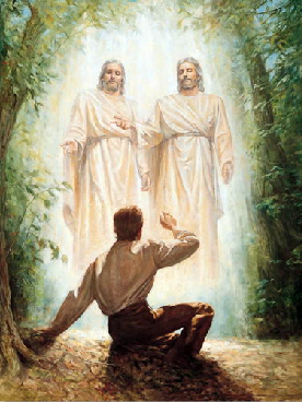 God the Father And His Son - Jesus Christ - Appear To Joseph Smith the boy prophet.