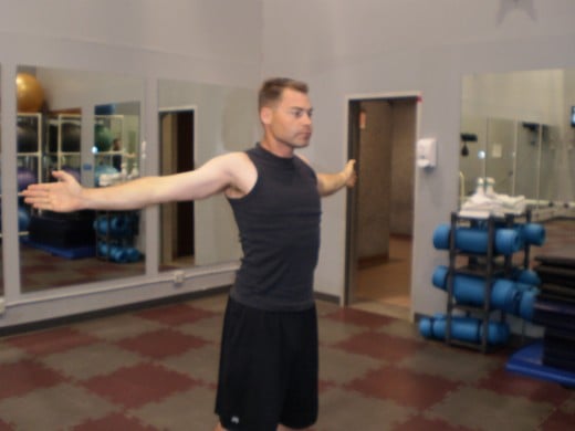 The Chest Stretch Variation