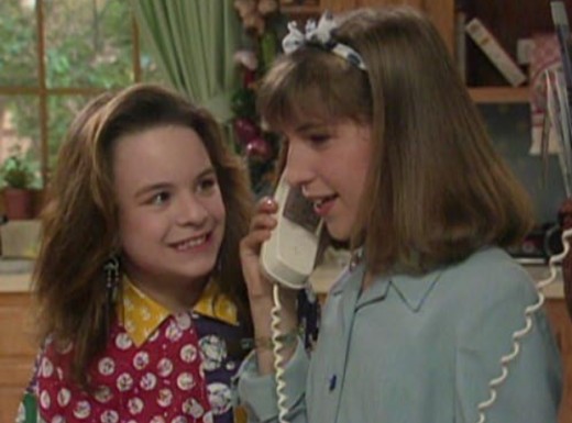 Jenn Von Oy and Mayim Bailik on Blossom