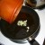 Add the garlic cloves, let cook for a minute Add the garlic cloves, let cook for a minute