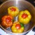 Place the peppers in a deep pot Place the peppers in a deep pot