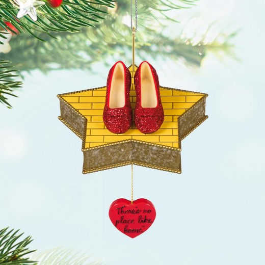 The Wizard of Oz There's No Place Like Home Hallmark Keepsake Christmas Ornament