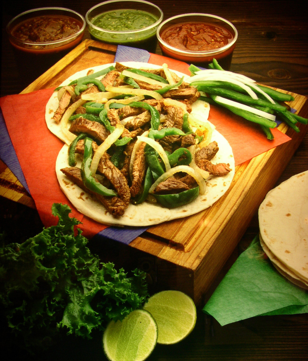 Carne Asada is a Mexican recipe for marinated, grilled beef serves up in tortillas. This is not your Father's Taco. This is a flavorful and delicious meal that is great for any occasion.