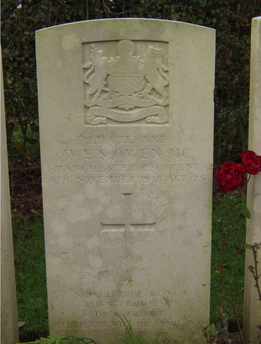 Wilfred Owen's Grave Marker 